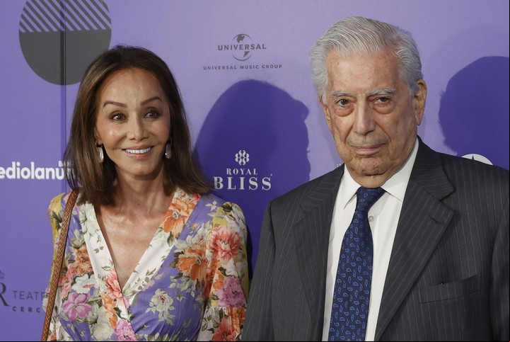 Isabel Preysler y Mario Vargas Llosa. Foto Archivo EFE