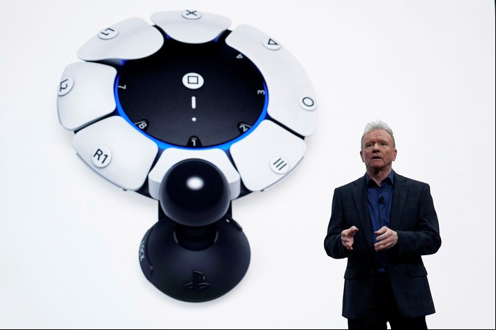Jim Ryan, presidente y CEO de Sony Interactive Entertainment, presentó el "Proyecto Leonardo". Foto: AP.