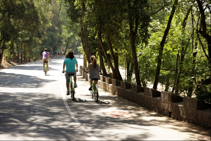 Parque Metropolitano y cerro San Cristóbal. Foto Sernatur