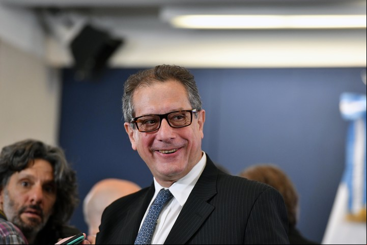 Miguel Angel Pesce, presidente saliente del Banco Central de la República Argentina. Foto: Enrique García Medina