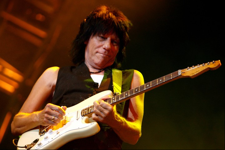 El legendario guitarrista Jeff Beck murió a los 78 años. Foto: EFE