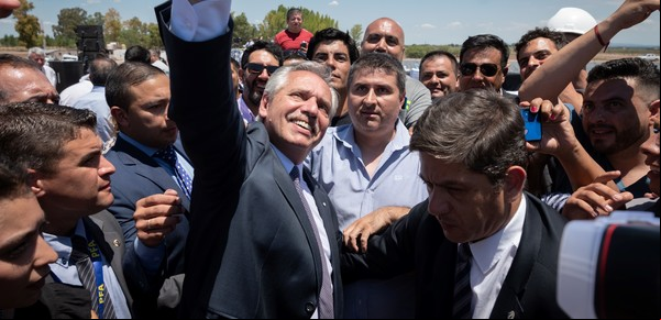 Alberto Fernández visitó Mendoza y sufrió otro desaire de La Cámpora