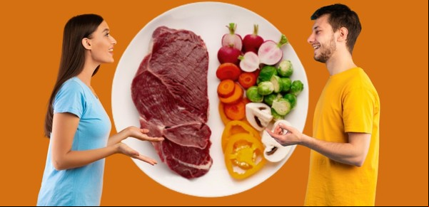 Mi pareja es vegetariana y yo no, ¿qué hacemos?