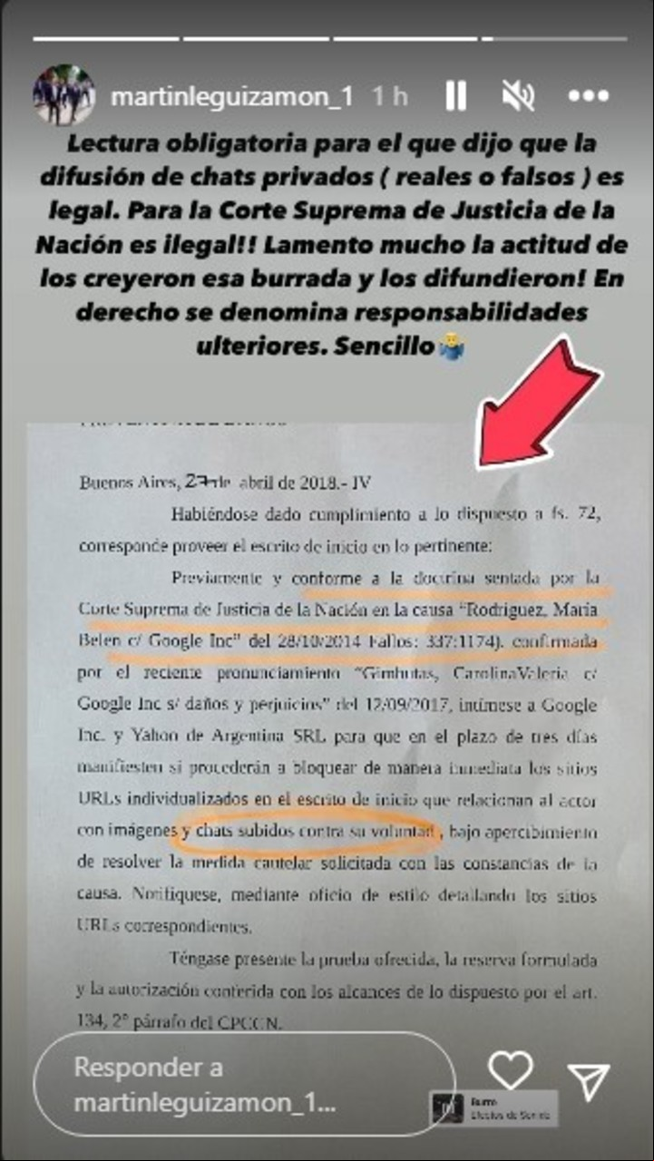 El abogado de Estafani Berardi explotó en las redes.