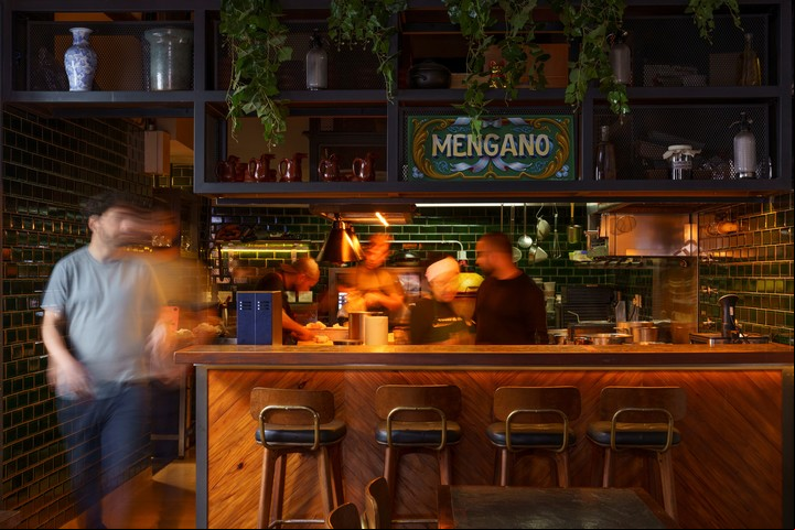 La barra de Mengano, en Palermo.