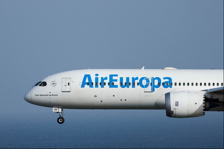 Un Boeing 787-9 de Air Europa. Foto Reuters.