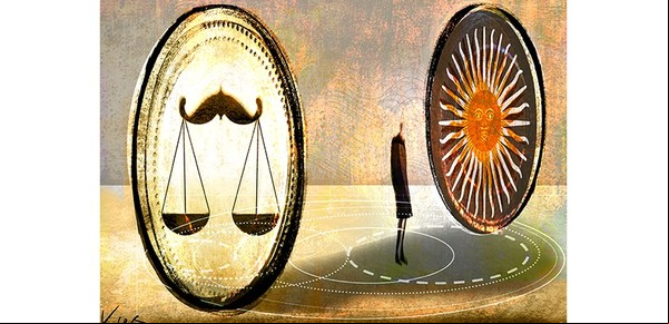 "La Justicia del... cara o cruz"