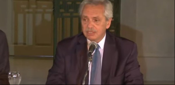 Nuevo parte médico presidencial sobre la salud de Alberto Fernández: tiene una hernia de disco
