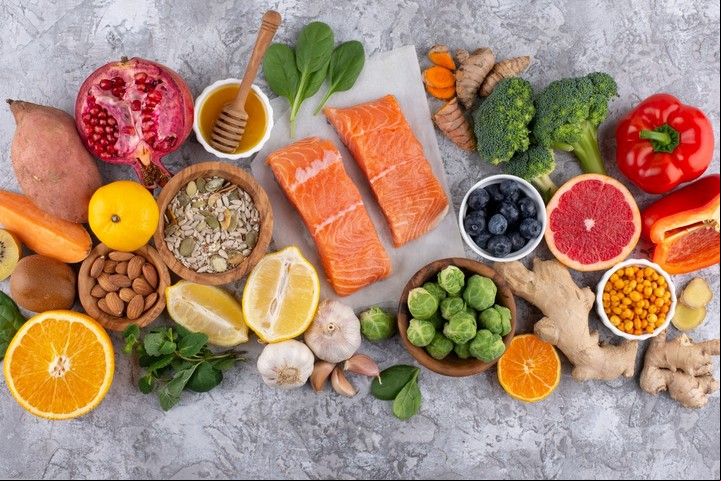 Alimentos con vitamina B6. Foto: Freepik.