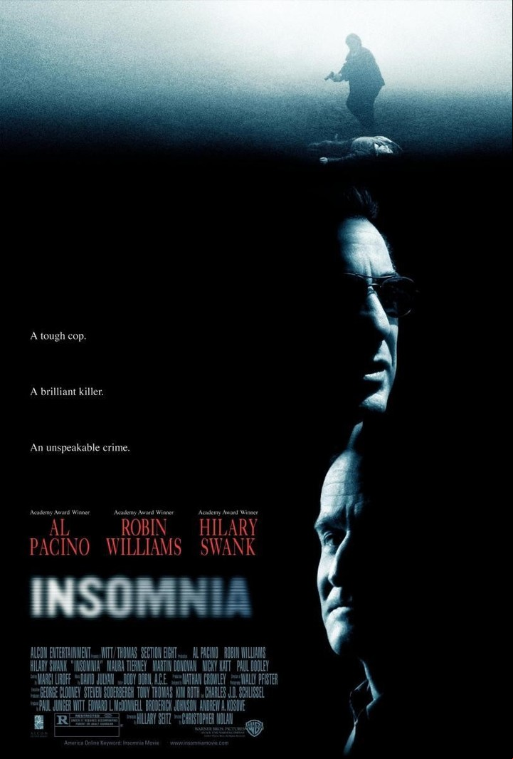 Christopher Nolan: las más exitosas películas del director de Batman. El británico dirigió en 2002 a Al Pacino junto al inolvidable Robin Williams.