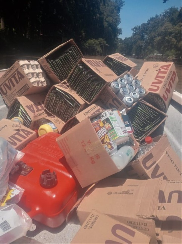 La segmentación de basura con destino de recuperada y reutilizada comenzó hace apenas 10 días y está dando sus primeros pasos con éxito. Gentileza: Cooperativa Tierra sin mal.