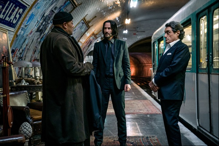 Una escena de "John Wick 4". Foto BF Paris