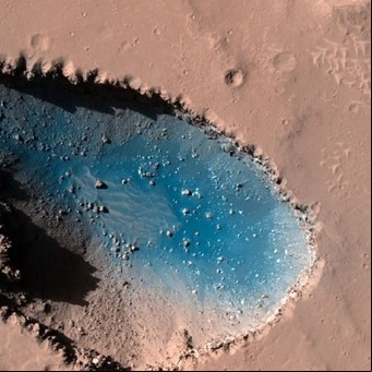 Descubren una colada de lava en Marte de hace 59 millones de años