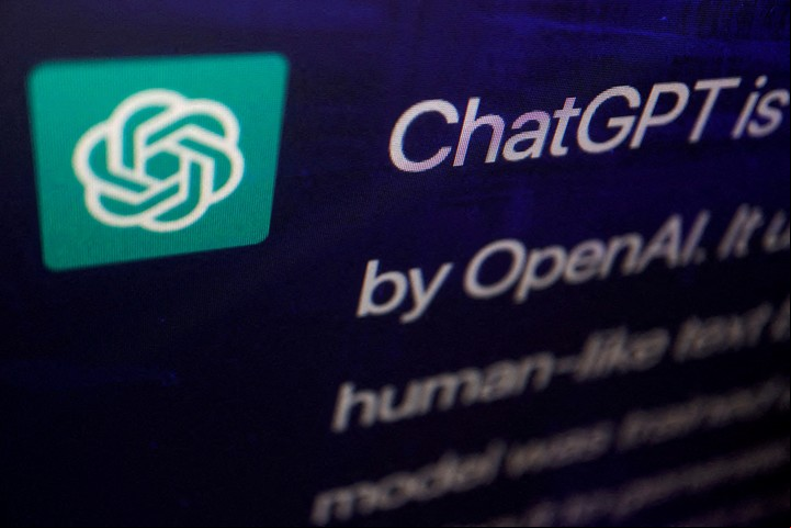 Una respuesta de ChatGPT, un chatbot de IA desarrollado por OpenAI, se ve en su página web en esta imagen de ilustración tomada el 9 de febrero de 2023. REUTERS/Florence Lo/Illustration