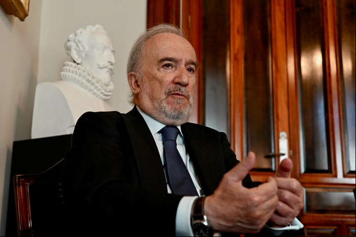 Santiago Muñoz Machado, director de la RAE. Foto: Cézaro de Luca