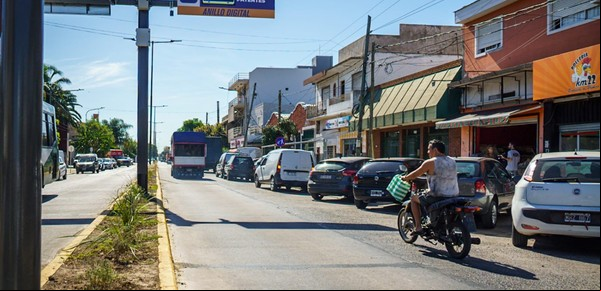 Terminaron las reformas de un tramo de la ruta 201 en Tres de Febrero