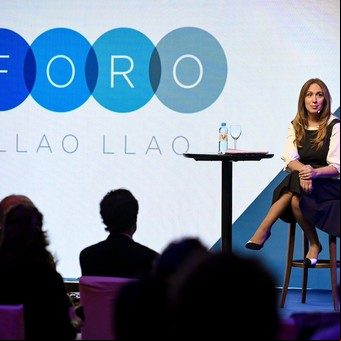 María Eugenia Vidal le dijo a los empresarios del círculo rojo que no baja su candidatura: "El presidente de abril nunca fue el de octubre"