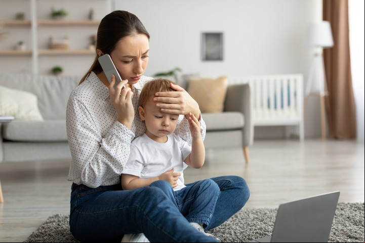 Aconsejan esperar 72 horas antes de consultar, salvo que haya otros síntomas o que la fiebre no se empiece a espaciar. Foto Shutterstock.
