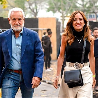 Horacio Verbitsky habló mal de Victoria de Tolosa Paz y su marido Enrique "Pepe" Albistur lo cruzó con un insulto