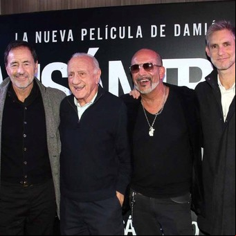 La avant premiere de"Misántropo", la nueva película de Damián Szifron, reunió a "Los simuladores" en el cine