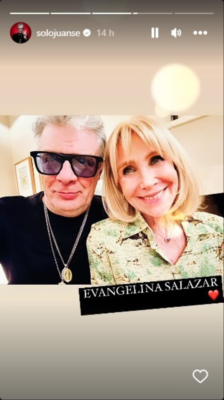 Juanse y Evangelina Salazar.