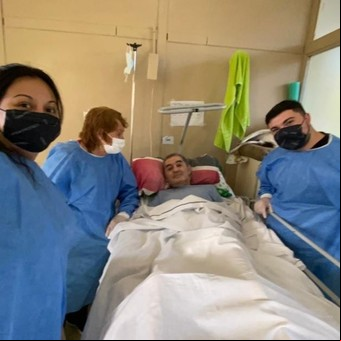 Casi 4 meses en coma: "En el Muñiz me salvaron la vida y en el Rocca me enseñaron a vivir"
