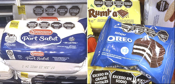 La "trampa" de los sellos negros que beneficia a los alimentos con más calorías