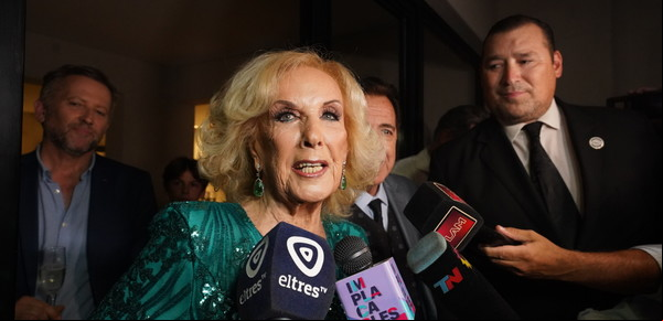 La particular respuesta de Mirtha Legrand a la chicana de Nacha Guevara contra ella