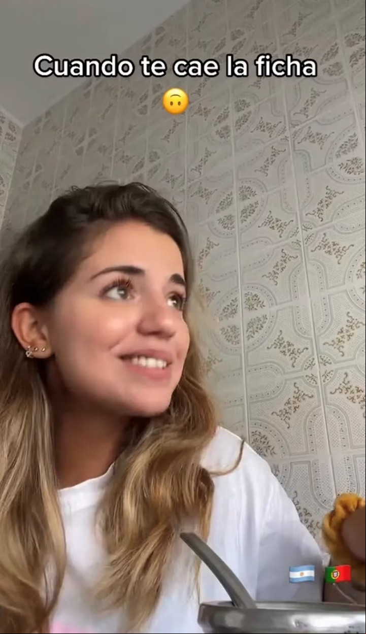 Victoria nombró, uno por uno, los aspectos que a su parecer deberían ser considerados antes de tomar la decisión de emigrar. Foto: Tiktok/@victoriapelleriti.
