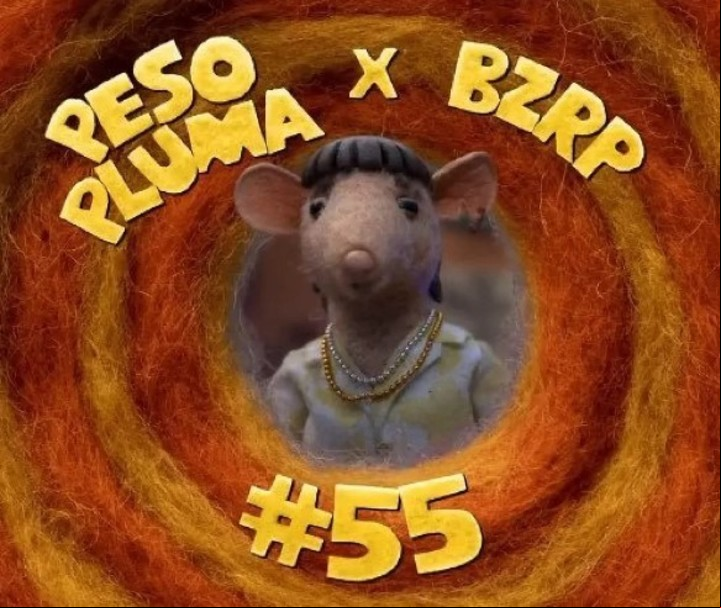 La foto de presentación de la session entre Bizarrap y Peso Pluma.