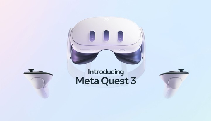 Meta Quest 3: los últimos VR de la compañía dueña de Facebook cuestan "apenas" 500 dólares. (Foto Meta)
