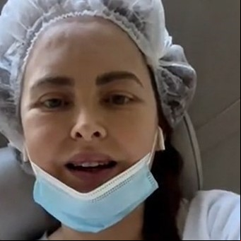 Silvina Luna está internada y anunció que su tratamiento entró en una nueva etapa