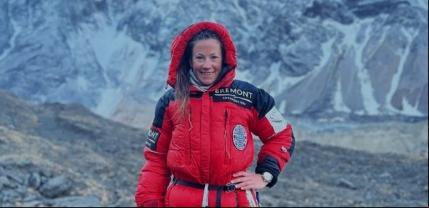 Una montañista quiere escalar los 14 picos más altos del mundo en 3 meses