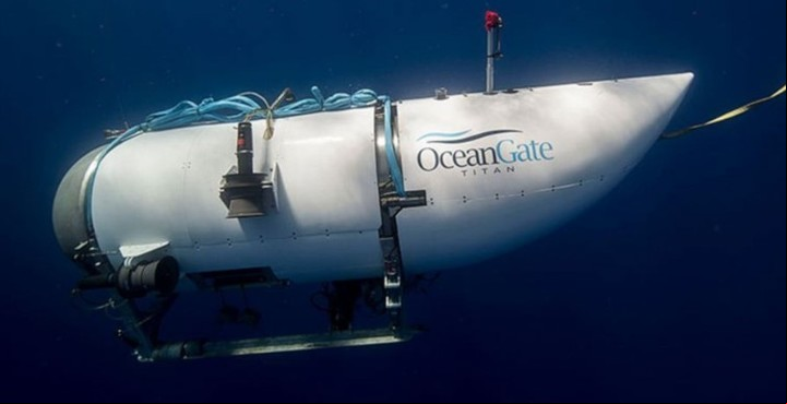 El batiscafo Titán implosionó en aguas del Oceáno Atlántico en junio de 2023.