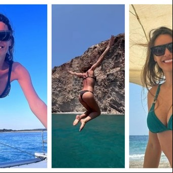 Las fotos de las paradisíacas vacaciones de Pampita en Ibiza