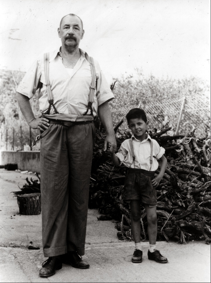 Philippe Noiret y Salvatore Cascio, una dupla entrañable de "Cinema Paradiso".