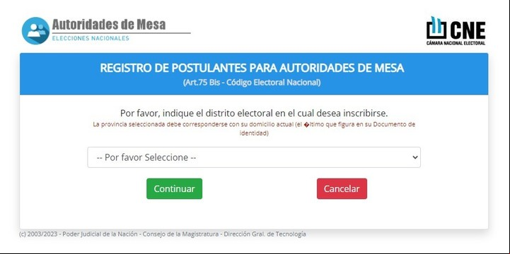La gestión lleva unos pocos minutos, en una web oficial. Imagen: Captura.