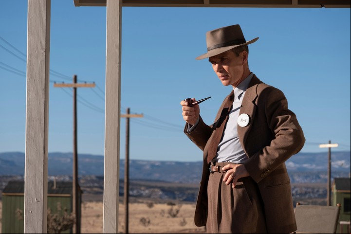 Cillian Murphy, en la boca de un desierto. El actor irlandés es el preferido de Nolan.
(Universal Pictures via AP)