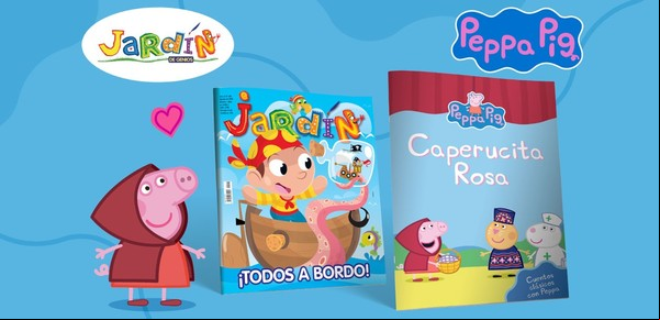 Llegan los cuentos clásicos de Peppa Pig con Jardín de Genios