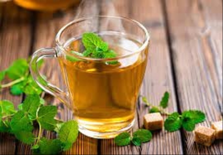 El té de menta es diurético.