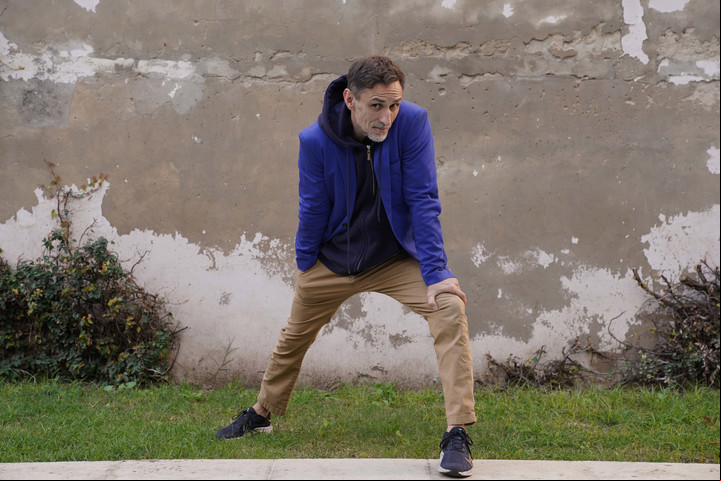 Carlos Casella asegura que su misión en la vida es ser artista. Foto Guillermo Rodríguez Adami
