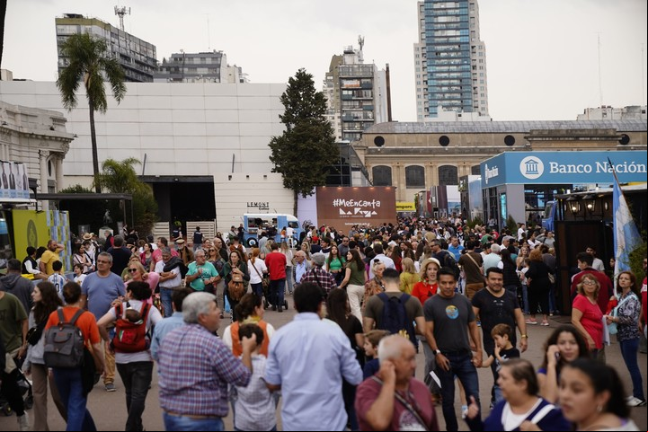 En el primer fin de semana de La Rural ya hubo más gente que en 2022. Foto Emmanuel Fernández