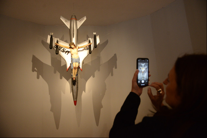 "Recurrencias" puede verse hasta mediados de agosto en el Bellas Artes. Foto Luciano Thieberger