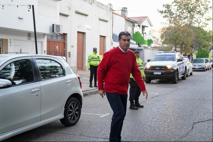 El ex gobernador Jorge Capitanich será candidato en Chaco, por una de listas del peronismo.
Foto: Maxi Failla.
