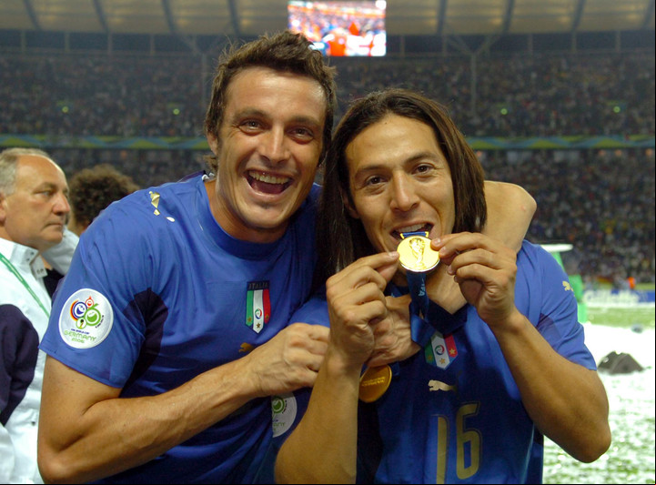 Mauro Camoranesi, campeón del mundo en 2006 con la camiseta de Italia. Foto: Carlos Sarraf.