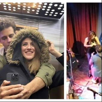 Carolina Amoroso recibió una romántica propuesta de casamiento de Gustavo Covini