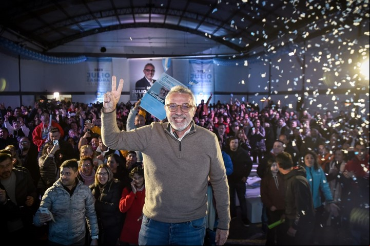 Julio Zamora, intendente de Tigre, se quedó con la interna y será candidato en octubre.