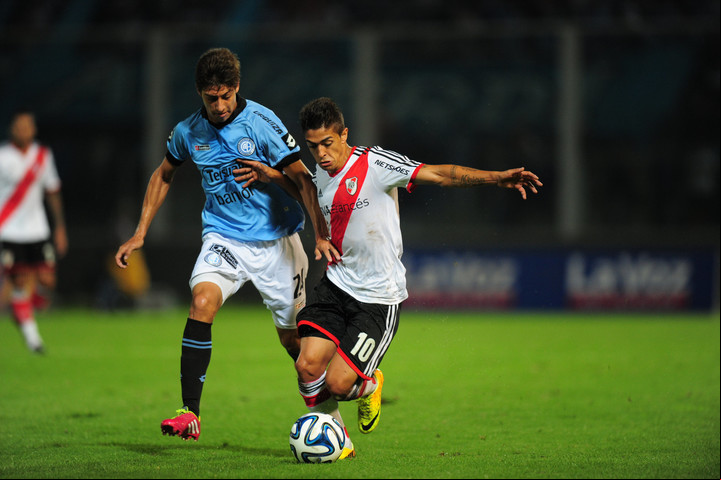 Manuel Lanzini volverá a usar la '10' en River.
Foto; Mario Quinteros