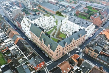Collegium Zottegem, el edificio que diseñó Studio Farris Architects en Bélgica