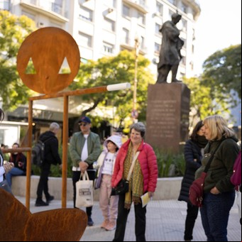 Semana del Arte: ocho obras nuevas y tres circuitos para recorrer gratis en combi